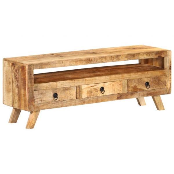 TV-Schrank 110x30x40 cm Massivholz Mango 