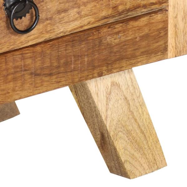 TV-Schrank 110x30x40 cm Massivholz Mango 