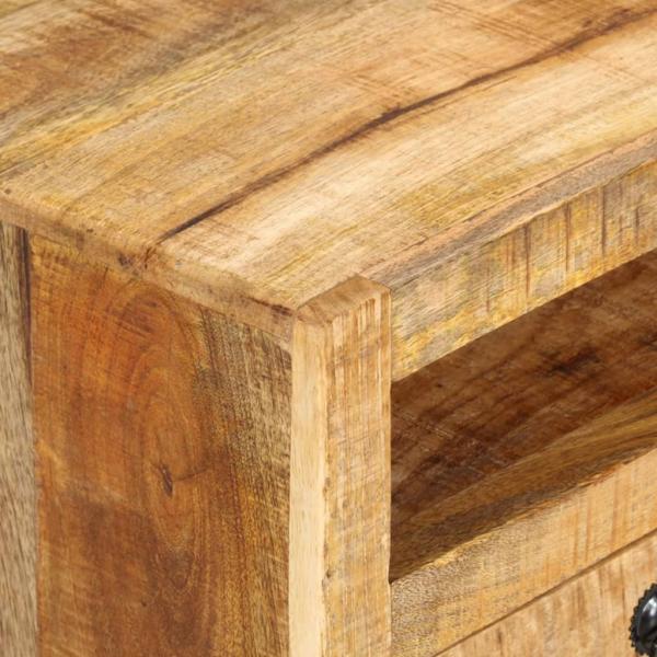 TV-Schrank 110x30x40 cm Massivholz Mango 
