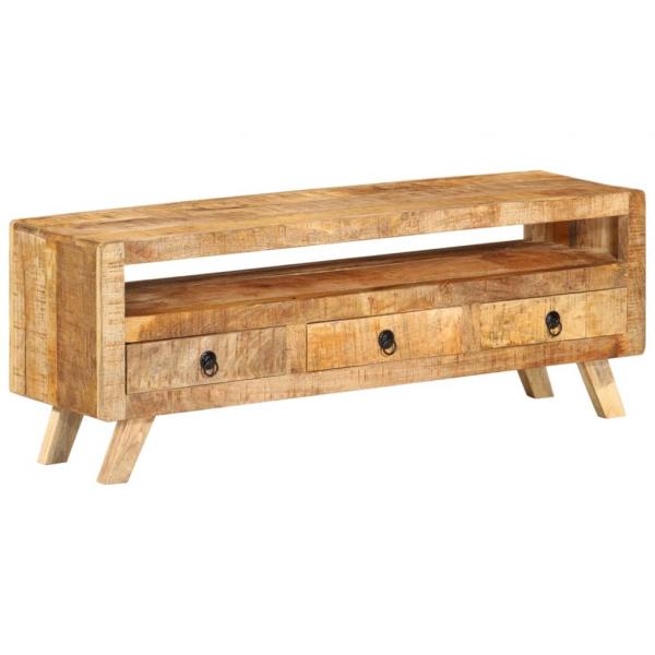 TV-Schrank 110x30x40 cm Massivholz Mango 