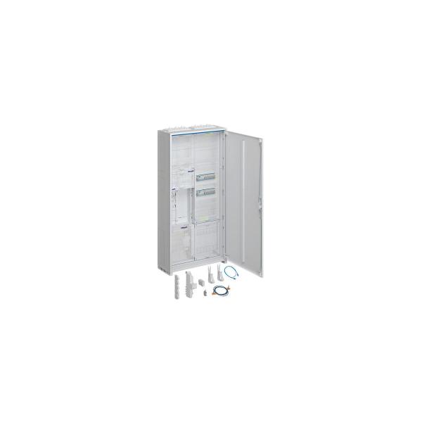 ARDEBO.de Hager ZB32ET215W31 Komplettschrank, univ.Z, 1 ZP, BKE-I, APZ, VT5, H=1100mm, 2-feld., ÜSS, ESA, REG
