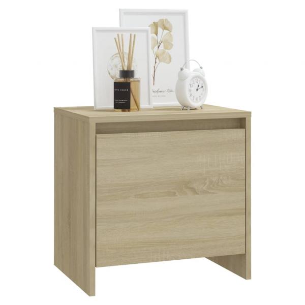 Nachttisch Sonoma-Eiche 45x34x44,5 cm Holzwerkstoff
