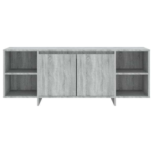 TV-Schrank Grau Sonoma 130x35x50 cm Holzwerkstoff