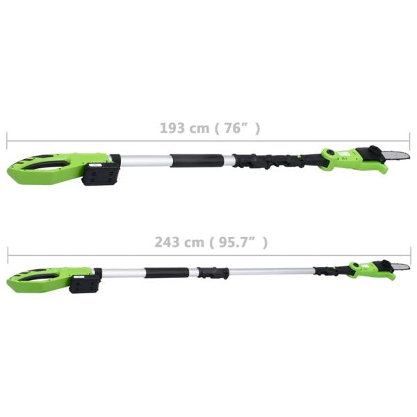 Akku-Hochentaster mit Akkusatz 20V 1500 mAh Li-Ionen