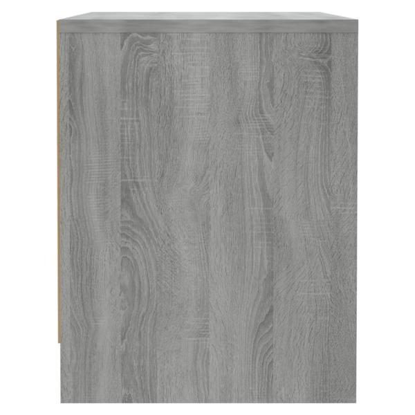 Nachttische 2 Stk. Grau Sonoma 45x34x44,5cm Holzwerkstoff