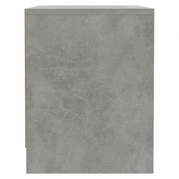 Nachttisch Betongrau 45x34x44,5 cm Holzwerkstoff