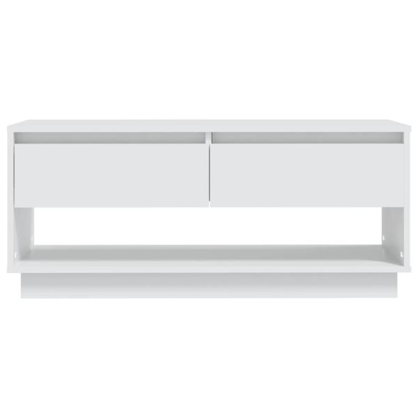 TV-Schrank Weiß 102x41x44 cm Holzwerkstoff