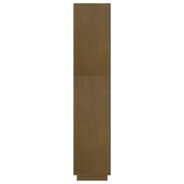 Bücherregal/Raumteiler Honigbraun 60x35x167 Massivholz Kiefer