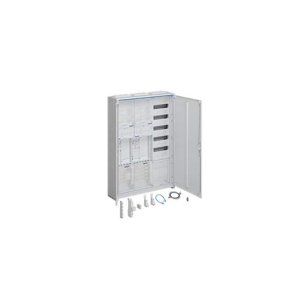ARDEBO.de Hager ZB33ET225W11 Komplettschrank, universZ, 2 ZP, BKE-I, APZ, VT5, H=1100mm, 3-Feld, ÜSS, ESA