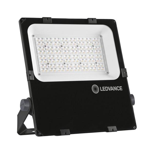 ARDEBO.de LEDVANCE Scheinwerfer FL PFM ASYM 55x110 100 W 3000 K BK, 11900lm, schwarz (FL PFM 100W/3000K)