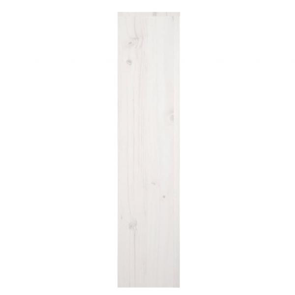 Heizkörperverkleidung Weiß 169x19x84 cm Massivholz Kiefer