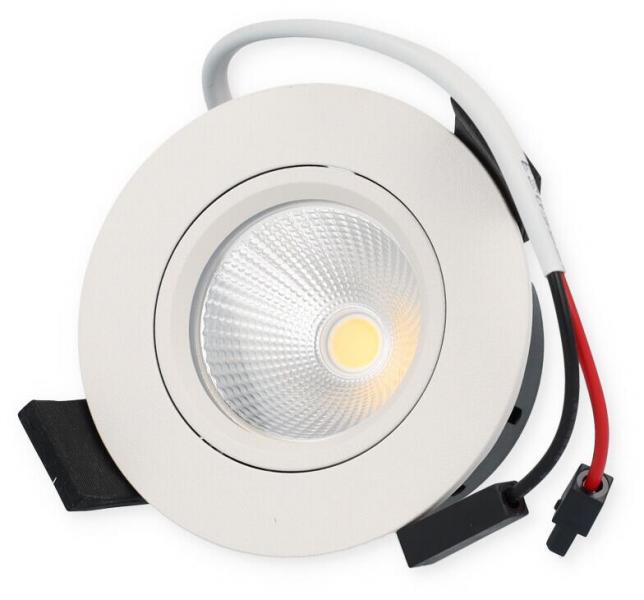 ARDEBO.de Brumberg INDIWO68 LED-Einbaustrahler, 6W, 530lm, 3000K, weiß (12293173)