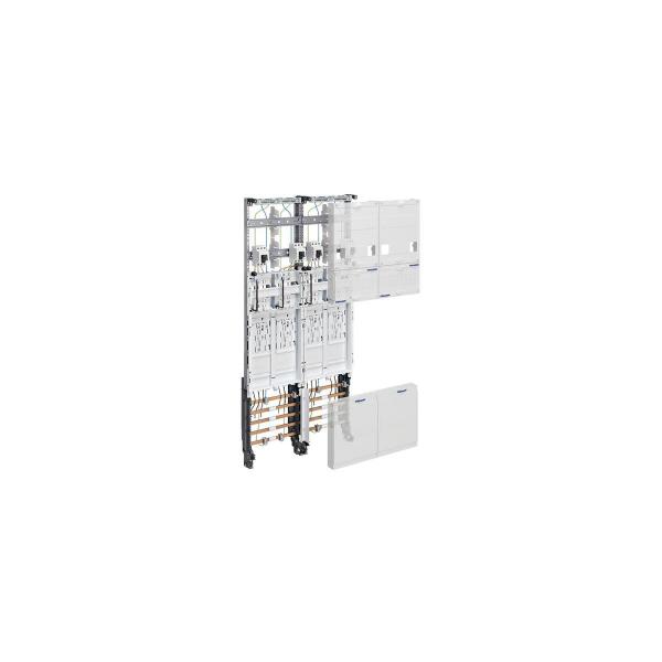 ARDEBO.de Hager ZK3EH24 Komplettfeld, univers Z, 1050mm, 4 Zählerplätze,eHZ,DSS, 2-feld, Ausführung OVAG
