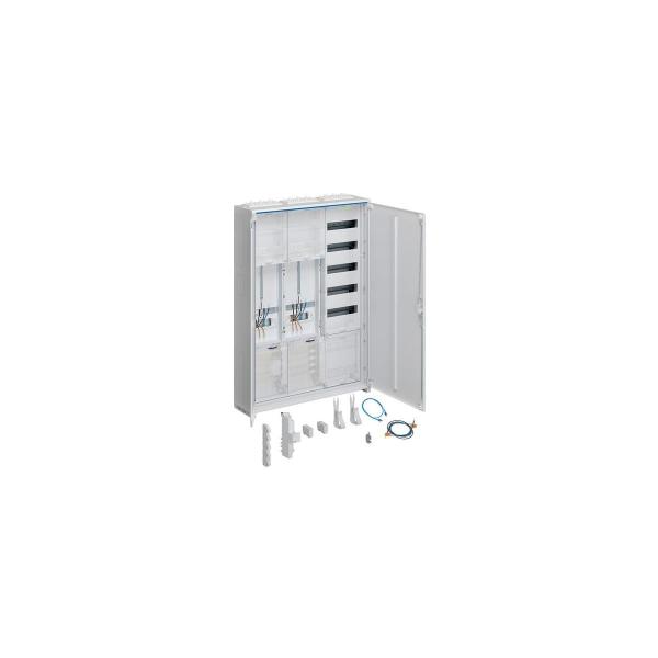 ARDEBO.de Hager ZB333T25W31 Komplettschrank, universZ, 2 ZP, 3P., APZ, VT5, H=1100 mm, 3-Feld, ÜSS, ESA