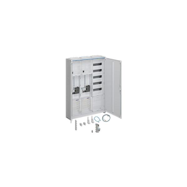 ARDEBO.de Hager ZB335C25LS Komplettschrank, universZ, 1100x800x205mm, SKII, IP44, 2ZP/VF-5rh/APZ, 3-Feld, NRM