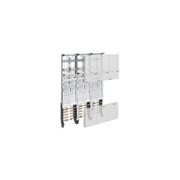 ARDEBO.de Hager ZK3EZ18N Komplettfeld, univers Z, 1050mm, 3 Zählerplätze, eHz, DSS,2-feld, Ausf. VEW-Saar