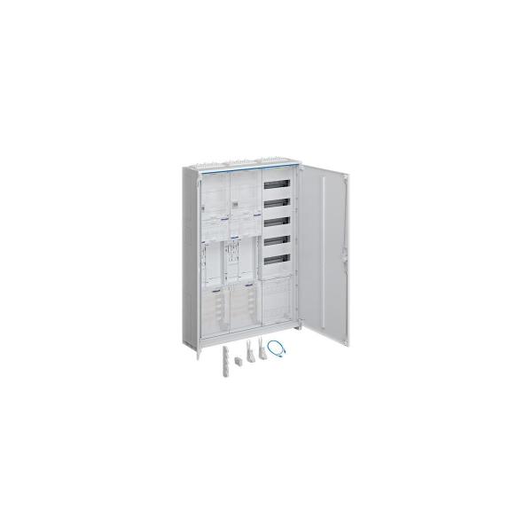 ARDEBO.de Hager ZB33EH525W1 Komplettschrank, universZ, 2 ZP, BKE-I, APZ, VT5, H=1100mm, 3-Feld, ESA