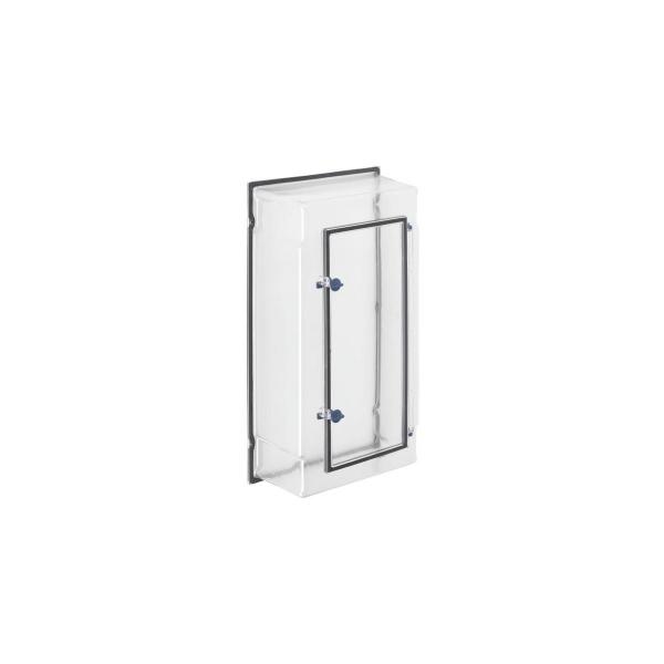 ARDEBO.de Hager ZAY450AT Zählerfeldabdeckung, Zubehör, IP54, 450 mm, Klarsicht, mit Tür, für 3.HZ