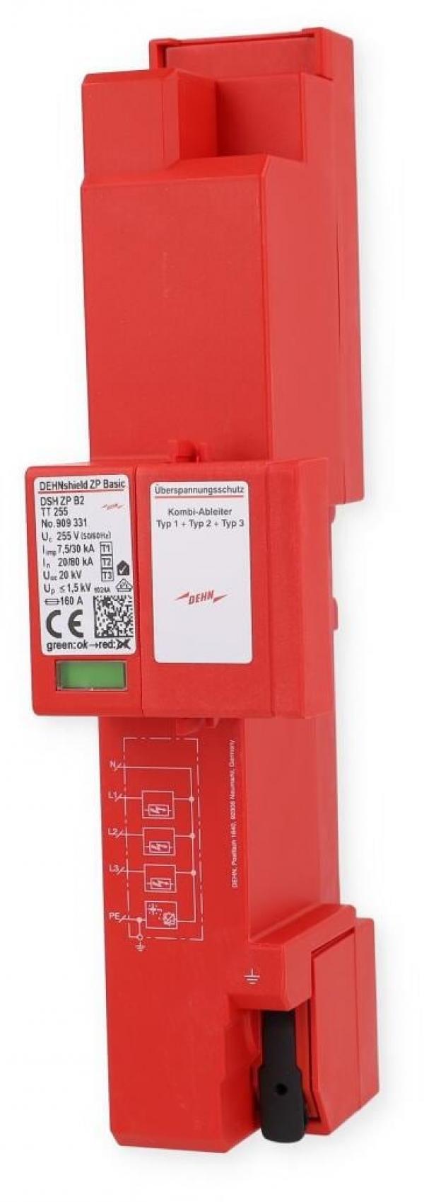 ARDEBO.de Dehn 909331 DSH ZP B2 TT 255 Kombiableiter Typ1+2