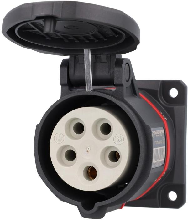 Hager ECEE165 Steckdose CEE 16A IP54 5-polig 400V 50/60Hz