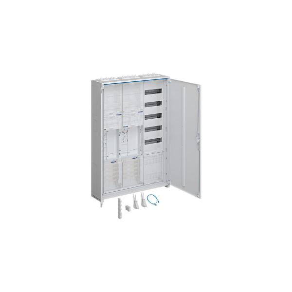ARDEBO.de Hager ZB33SEQ25 Komplettschrank, universZ, 2 ZP, BKE-I, OKK, APZ, VT5, H=1100 mm, 3-Feld, ESA