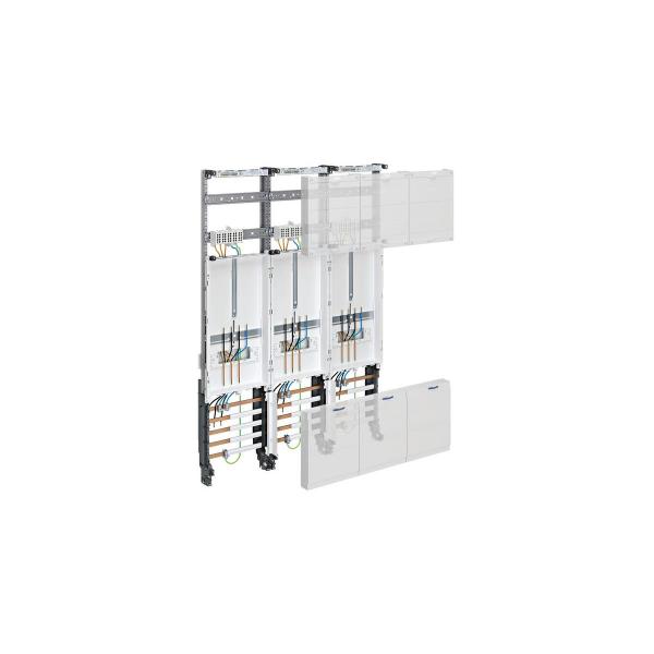 ARDEBO.de Hager ZL32P4K Komplettfeld, univ.Z, 1050mm, 3 Zählerplätze, 3-feld, Ausführung Mitteldeutschland
