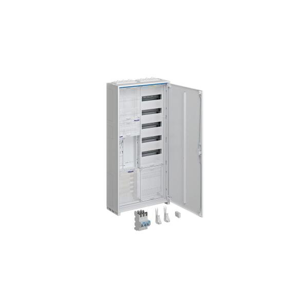 ARDEBO.de Hager ZB32SEQ15EN Komplettschrank, universZ, 1ZP, RES, BKE-I, VT5, APZ, SLS 50A, 1100x550x205mm, 2-Feld