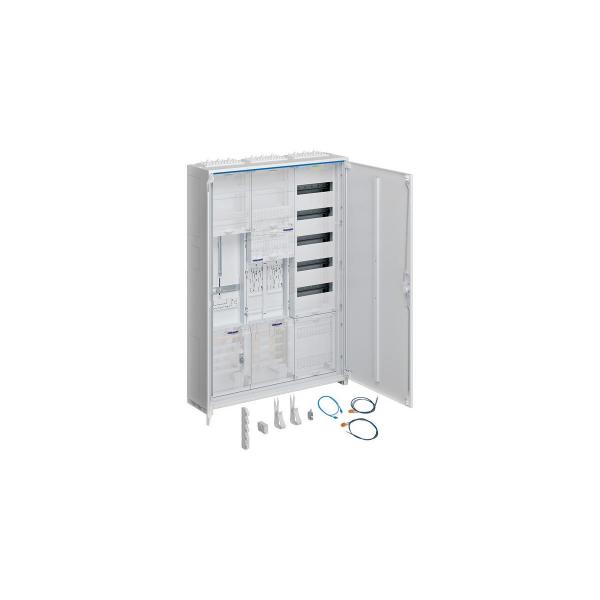 ARDEBO.de Hager ZB33SET28LK Komplettschrank, universZ, 2 ZP, 1 SG, BKE-I, APZ, VT5, H=1100mm, 3-Feld