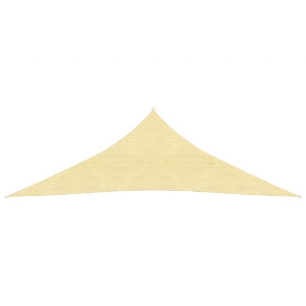 Sonnensegel 160 g/m² Beige 4x4x5,8 m HDPE