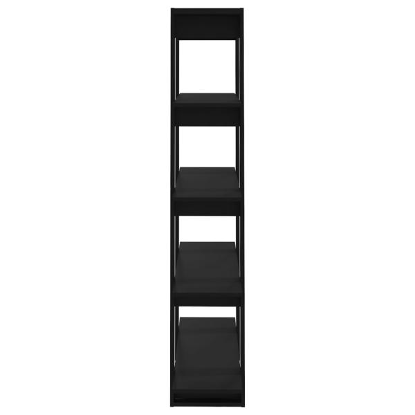 Bücherregal/Raumteiler Schwarz 100x30x160 cm