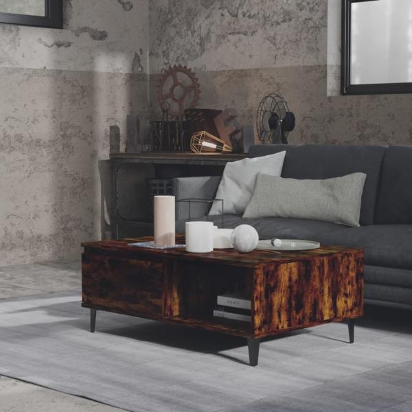 Couchtisch Räuchereiche 90x60x35 cm Holzwerkstoff