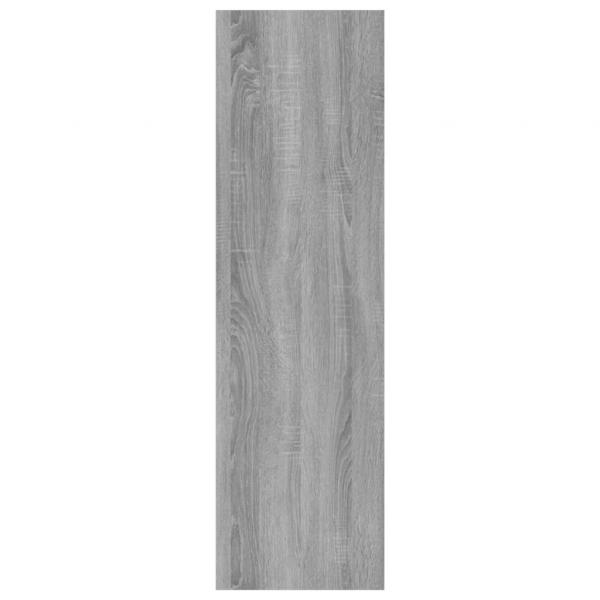 Bücherregal/Raumteiler Grau Sonoma 40x30x103 cm Holzwerkstoff