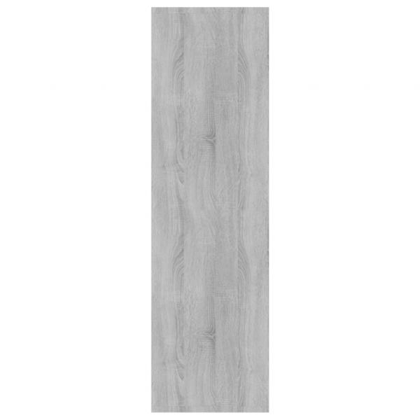 Bücherregal/Raumteiler Grau Sonoma 80x30x103 cm Holzwerkstoff