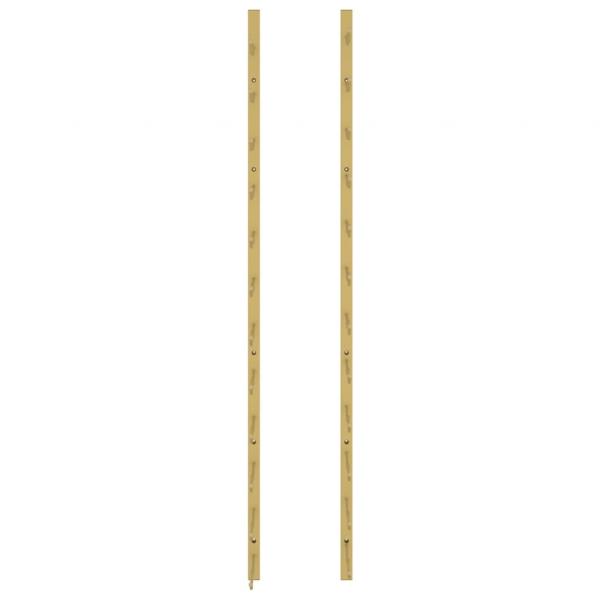 Wand-Weinregal für 24 Flaschen Golden Eisen