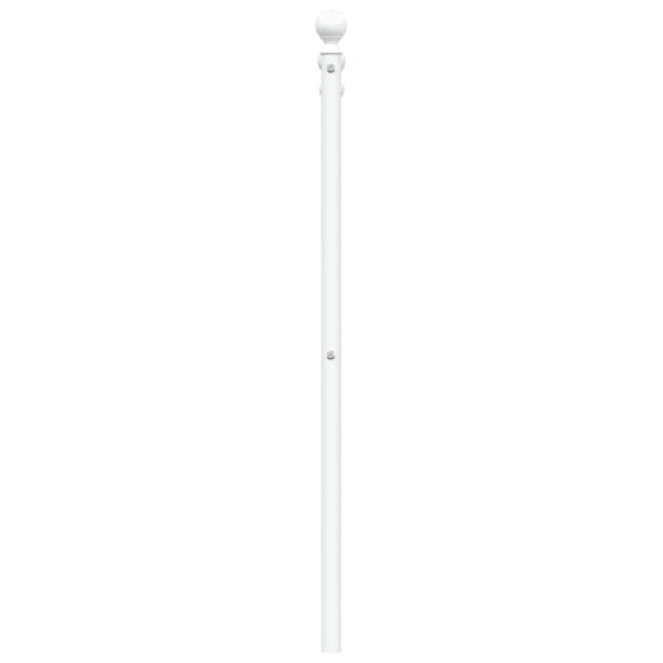 Kopfteil Metall Weiß 193 cm