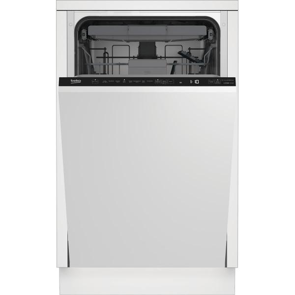ARDEBO.de Beko BDIS38120Q Vollintegrierter Geschirrspüler, 45 cm breit, 11 Maßgedecke, Schnell+, Watersafe+, LedSpot, weiß