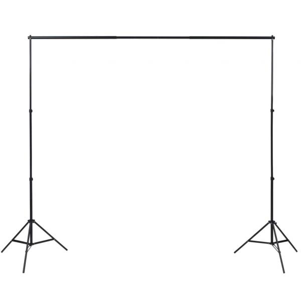 Fotostudio-Set mit Softbox und Hintergrund