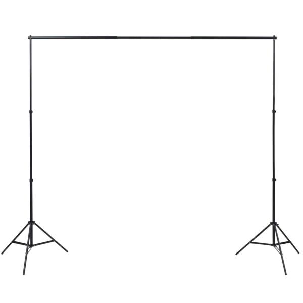 Fotostudio-Set mit Softbox und Hintergrund