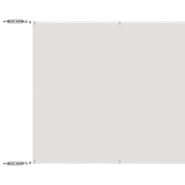 Senkrechtmarkise Weiß 60x1000 cm Oxford-Gewebe