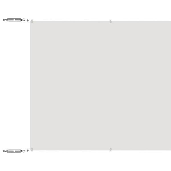 Senkrechtmarkise Weiß 140x800 cm Oxford-Gewebe