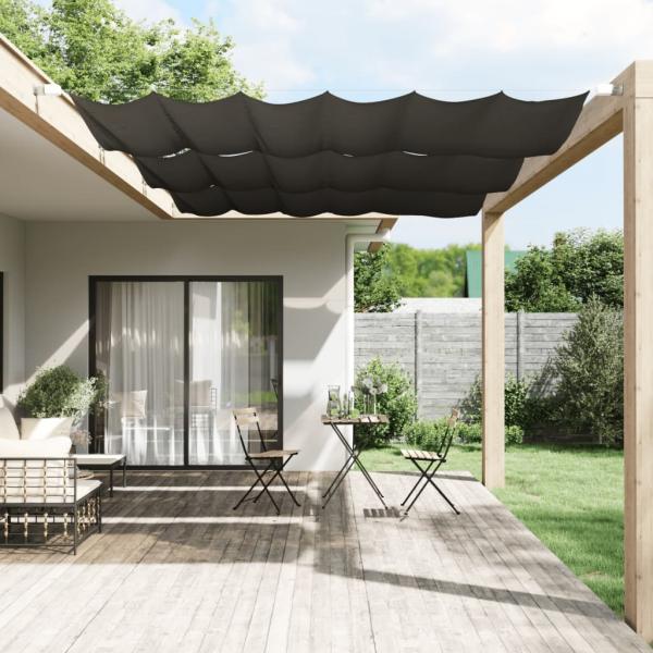 ARDEBO.de - Senkrechtmarkise Anthrazit 140x270 cm Oxford-Gewebe