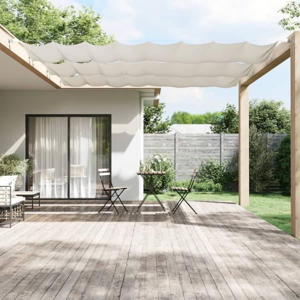 ARDEBO.de - Senkrechtmarkise Weiß 100x1000 cm Oxford-Gewebe