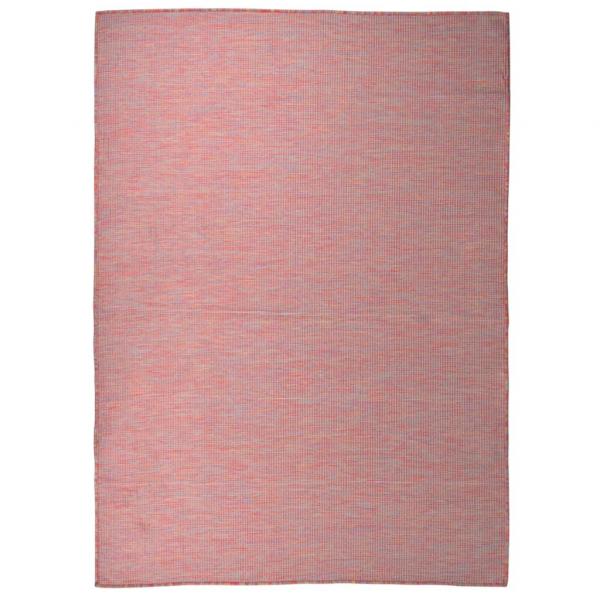 ARDEBO.de - Outdoor-Teppich Flachgewebe 200x280 cm Rot