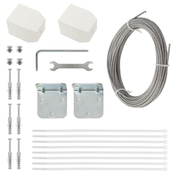 Balkon-Sichtschutz Hellgrün 160x240 cm Oxford-Gewebe