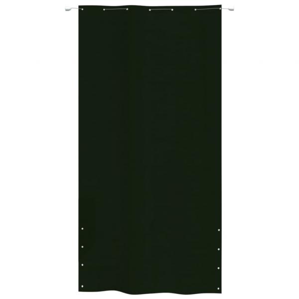 Balkon-Sichtschutz Dunkelgrün 140x240 cm Oxford-Gewebe