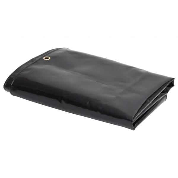 ARDEBO.de - Abdeckplane 650 g/m² 3,5x2,5 m Schwarz