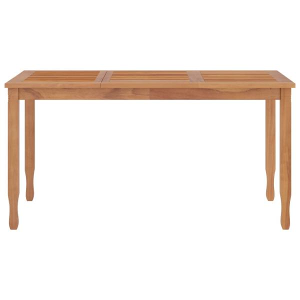 ARDEBO.de - 5-tlg. Garten-Essgruppe Massivholz Teak