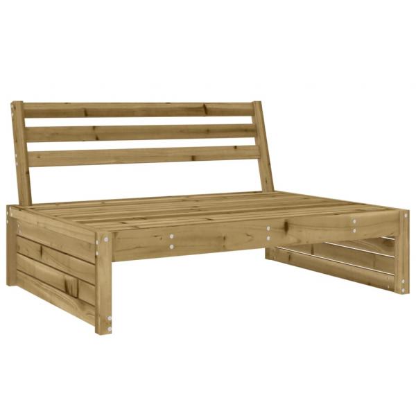 Mittelsofa 120x80 cm Kiefernholz Imprägniert