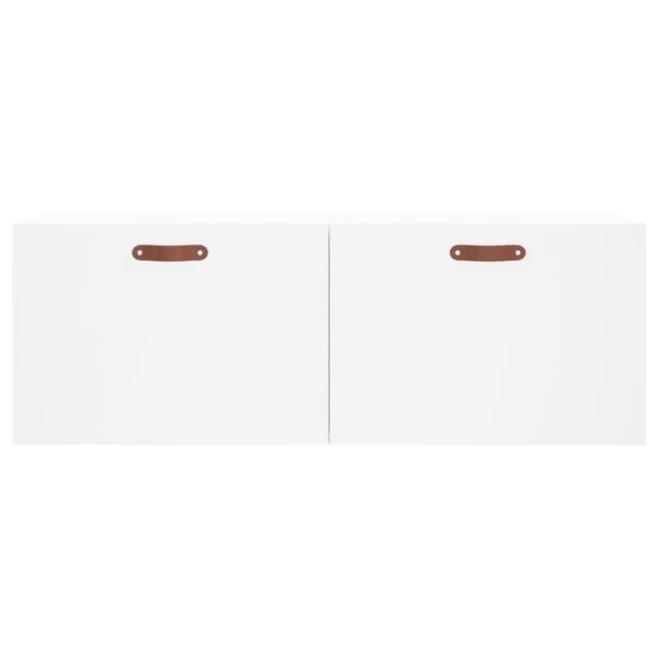 Wandschrank Weiß 100x36,5x35 cm Holzwerkstoff