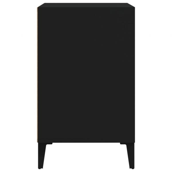 Schuhregal Schwarz 102x36x60 cm Holzwerkstoff